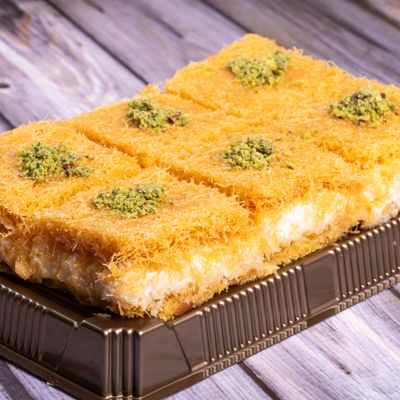 كنافة عثمانلي بالقشطة