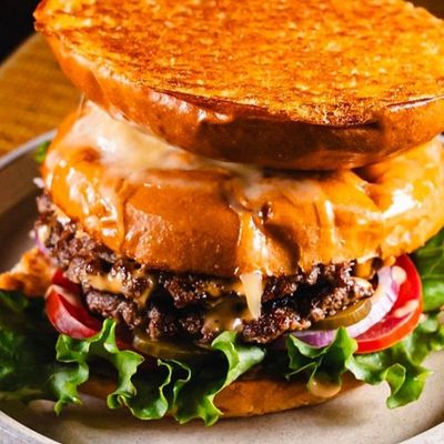 Up Side Smash Burger Double