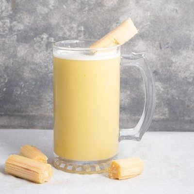 Orange sugarcane juice
