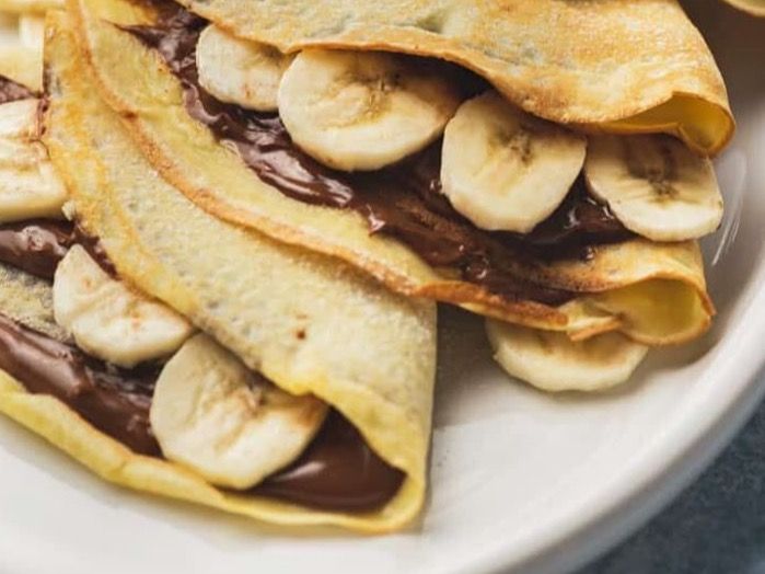 Banana Chocolate Crepe
