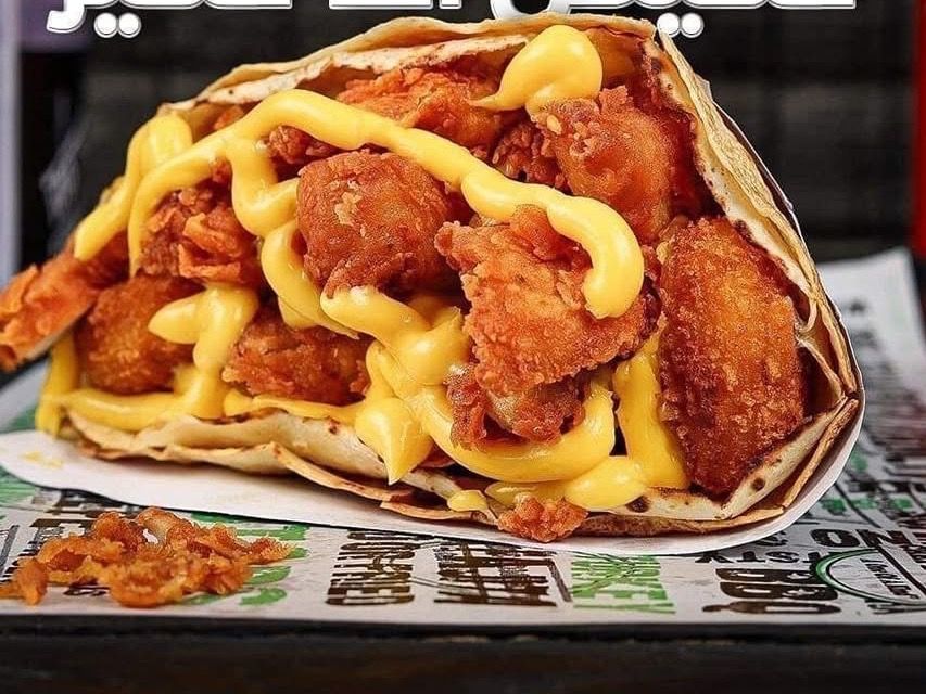 Chicken Burger Crepe