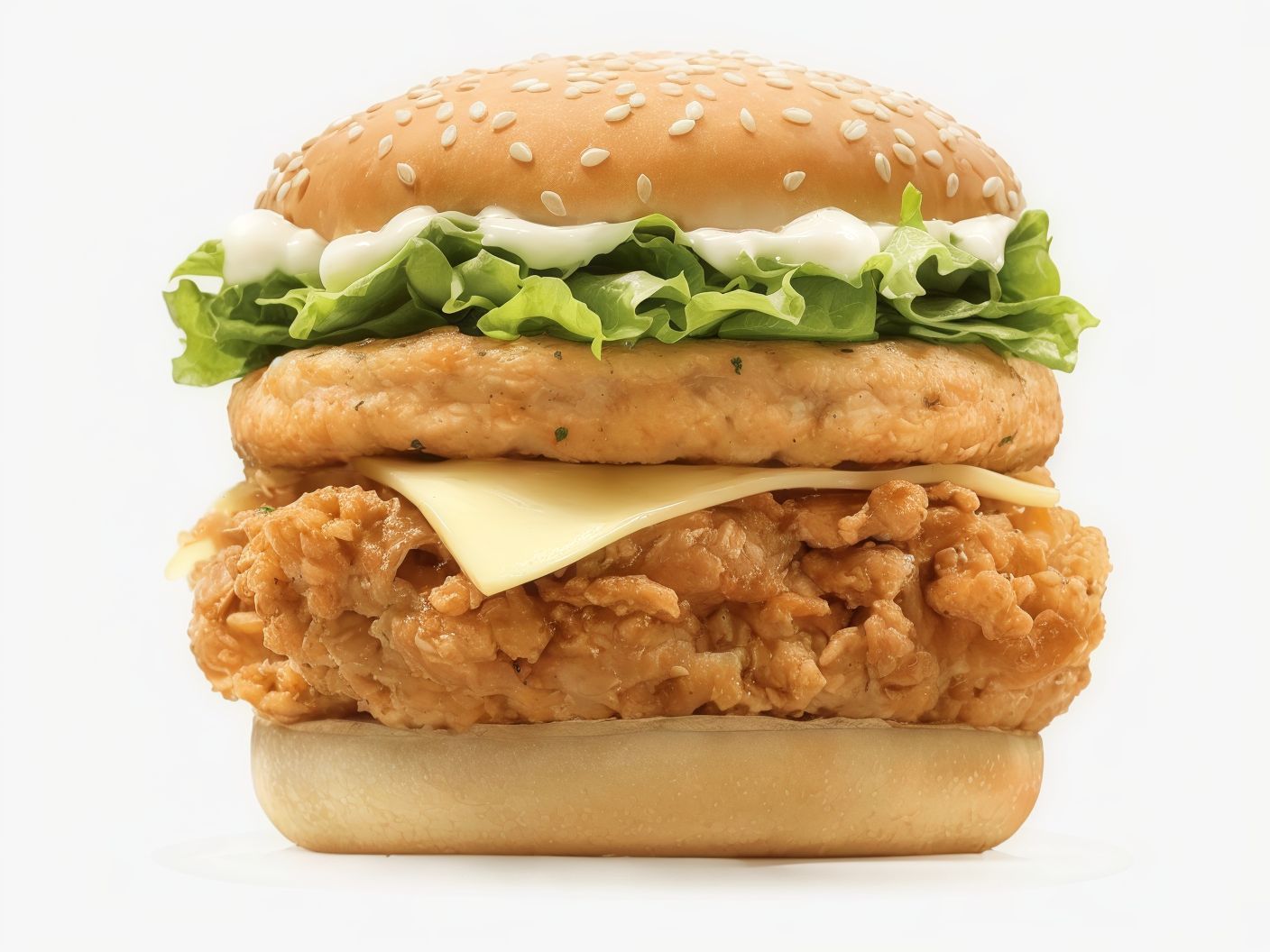 Egg Chicken Burger