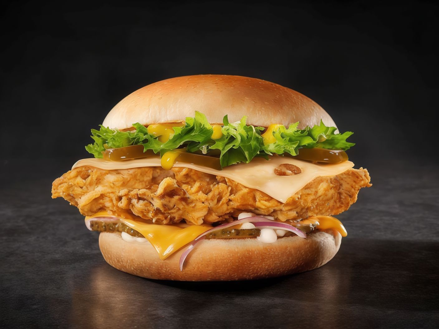 Mix Chicken Burger