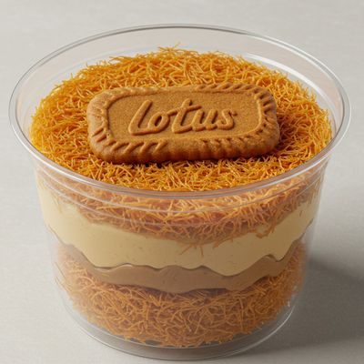 Kunafa With Lotus
