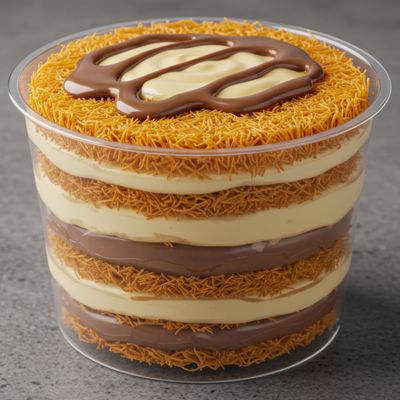 Kunafa With Kinder Spread