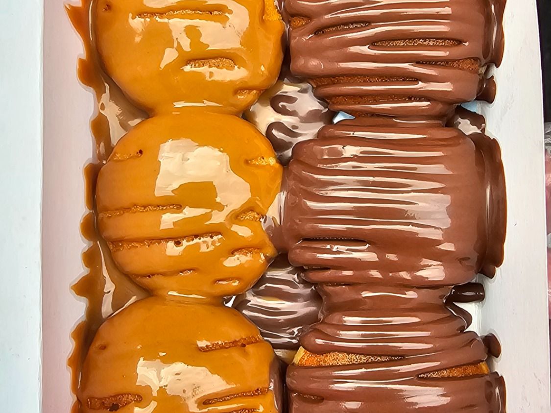 6 Nutella , Lotus Mini Pancakes