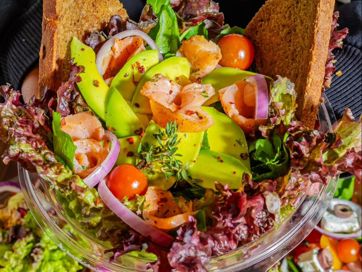 Salmon Avocado Salad