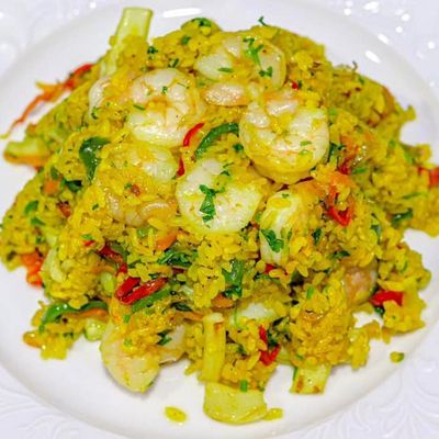 Chef Rice With Curry Sauce