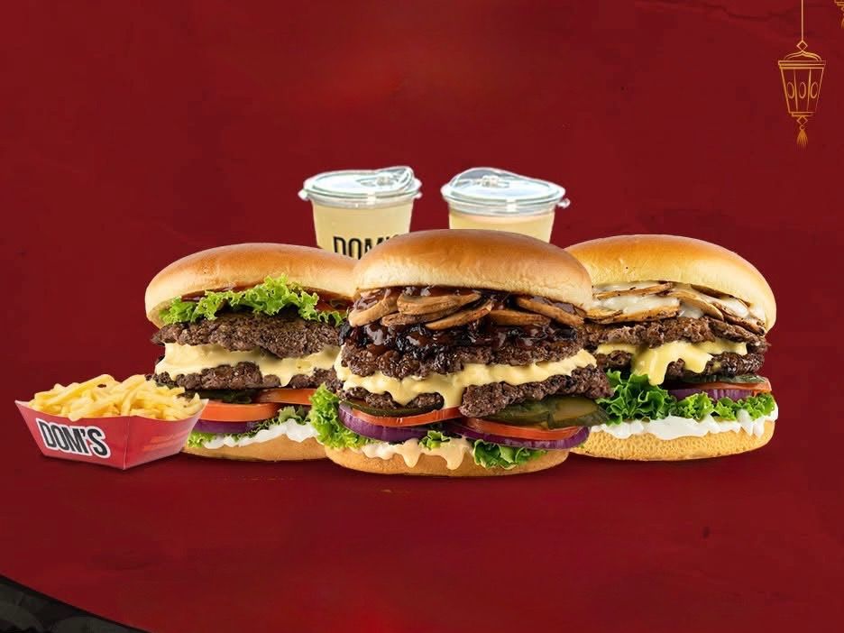 3 Double Smash Burger Box