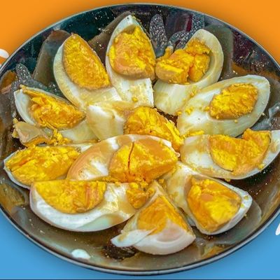 Boiled Eggs With Tahini Box