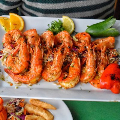 Alexandrian grilled shrimp
