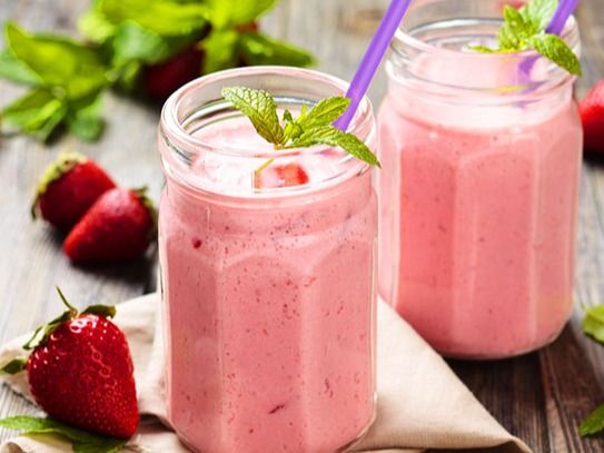 Fresh Strawberry Juice