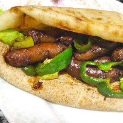 Grilled Sausage Sandwich