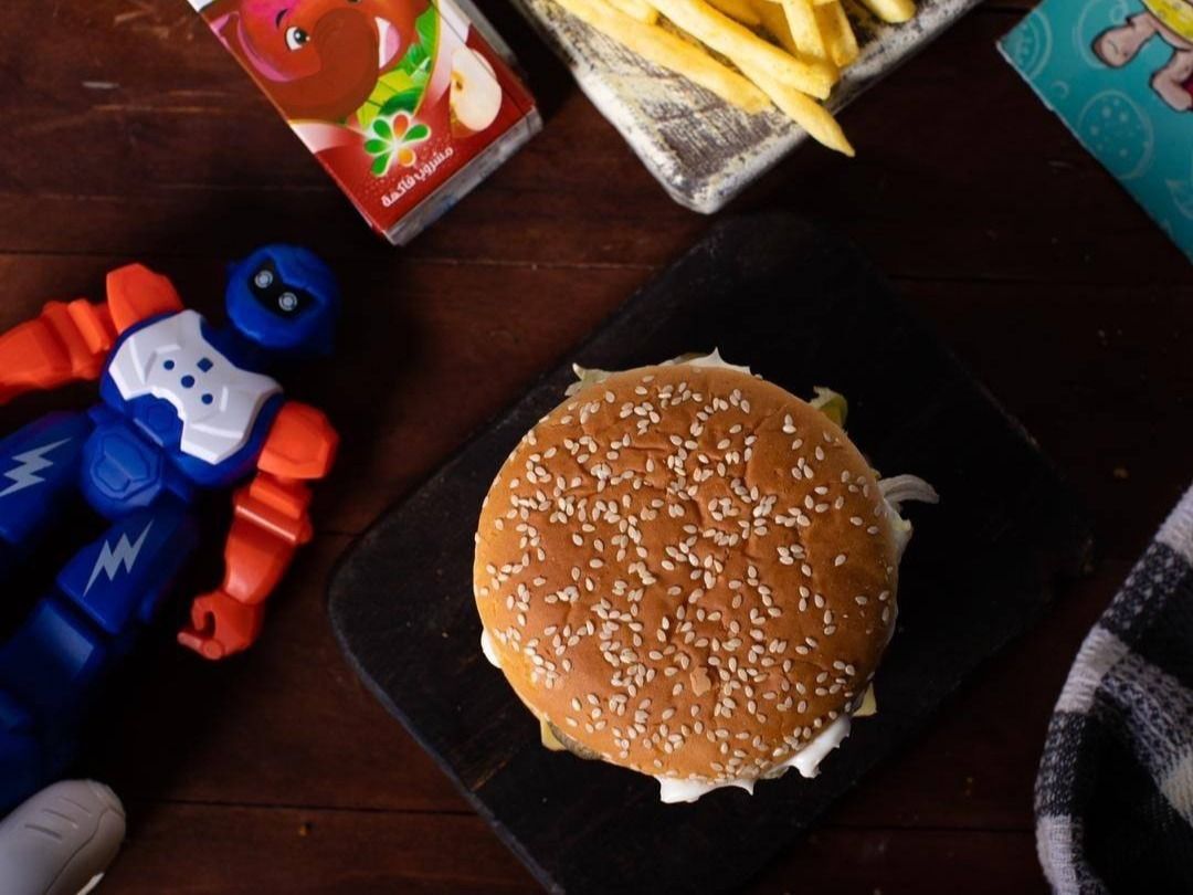 Chicking Kids Beef Burger