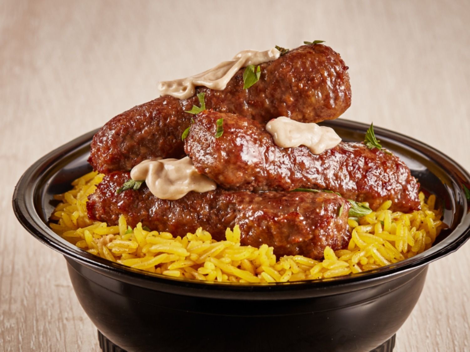New rice with kofta