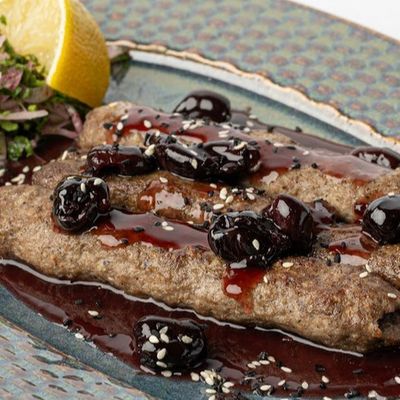 Kabab with Cherry