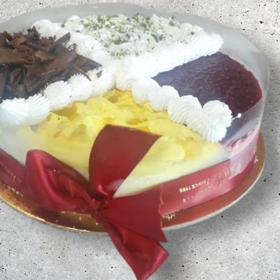 Four Seasons Ice Cream Cake