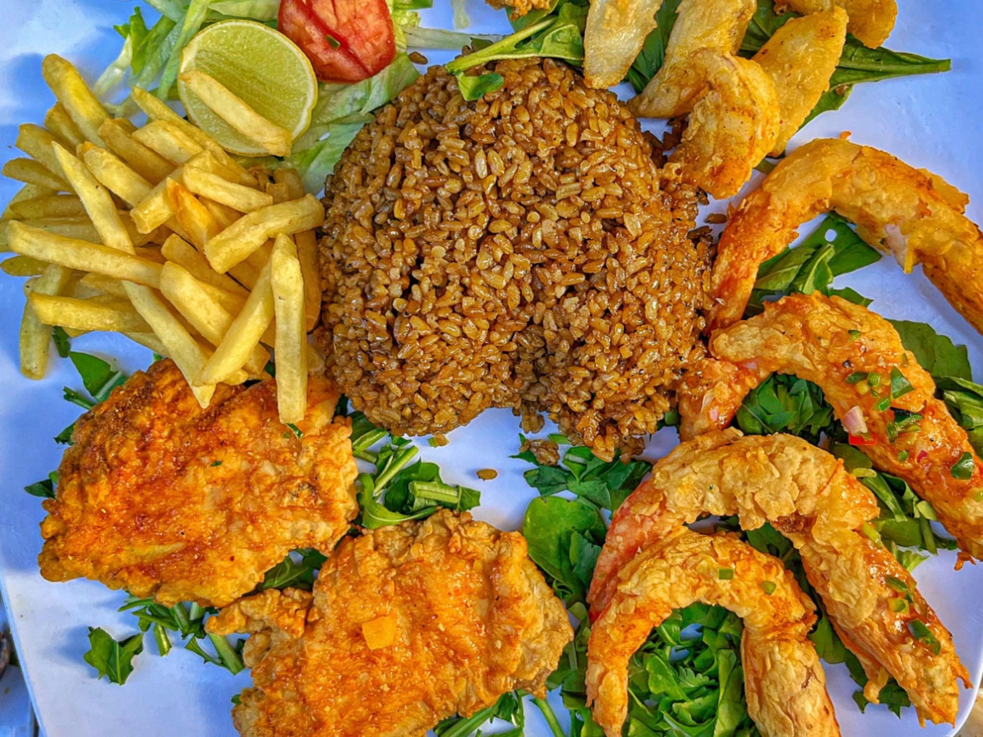 Mix seafood Dish
