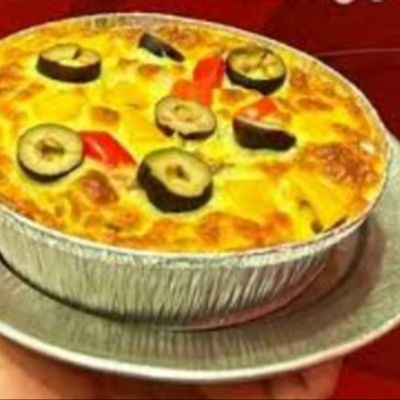 طاجن سادة بموزاريلا