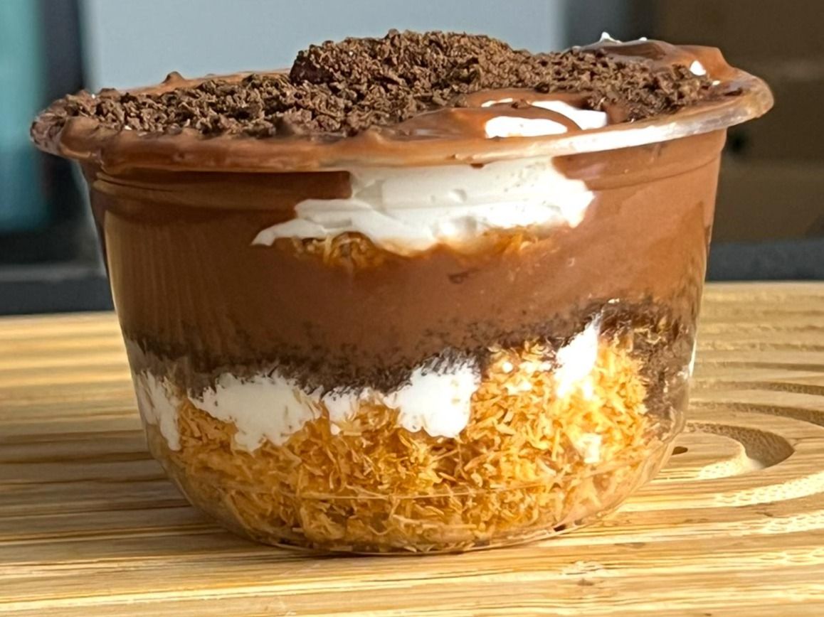 Nutella Kunafa Cup