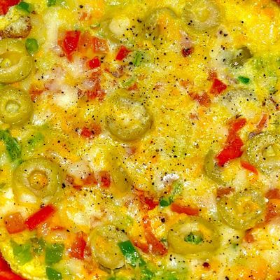 Omelette Pizza