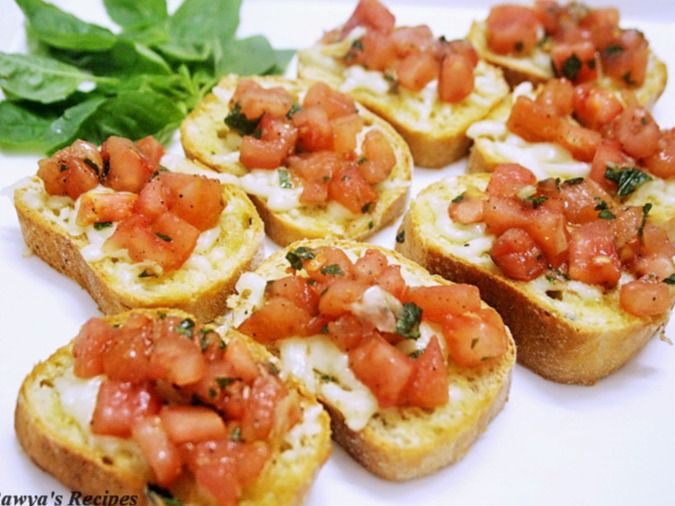 Curry Chicken Bruschetta