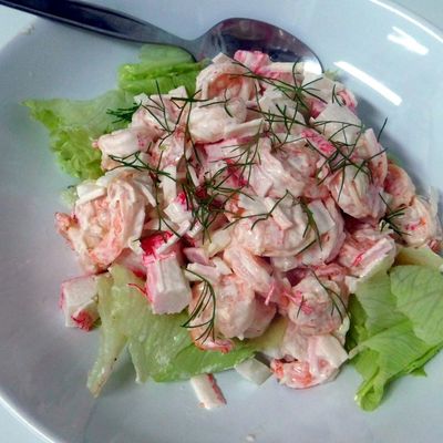 Crab And Shrimp Salad