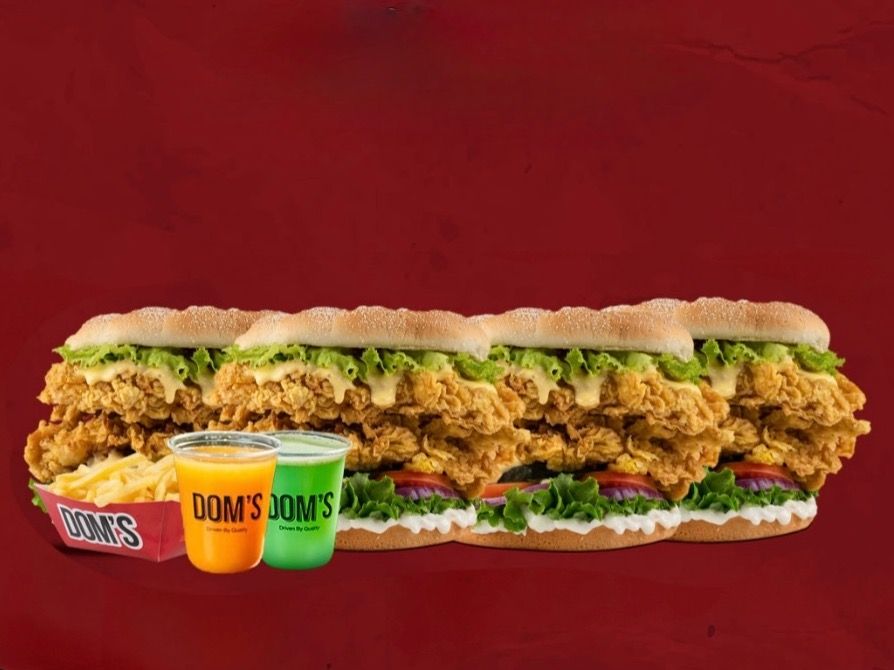 4 Classic Fried Chicken Sandwiches Box