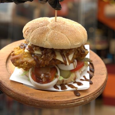 Crispy Bbq Sandwich