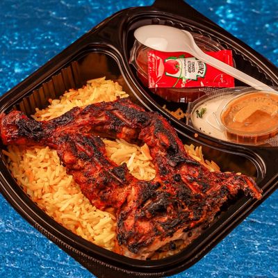 Quarter Charcoal Grilled Chicken Meal