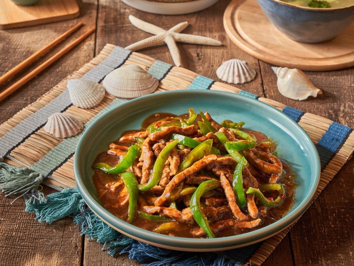 Beef with Green Pepper