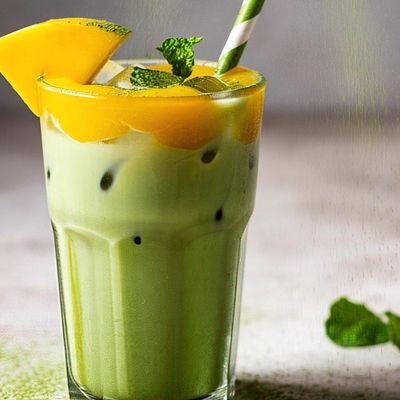 Mango Ice Matcha