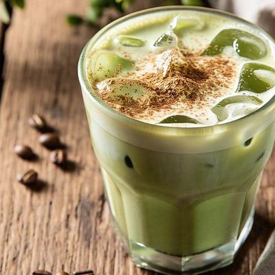 Spanish Latte Ice Matcha