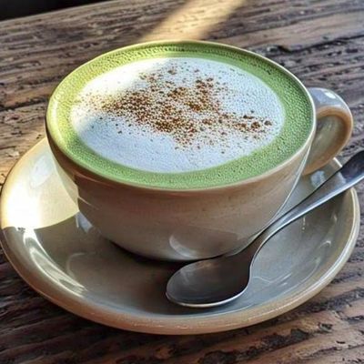 Spanish Latte hot Matcha