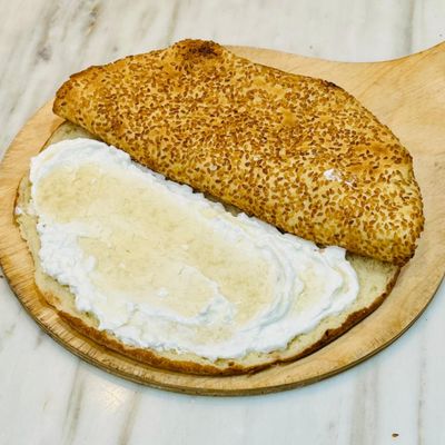 Kiri Cake With Honey