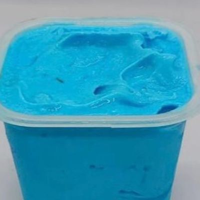 Cotton Candy Ice Cream Cup