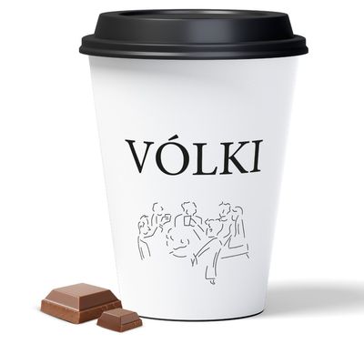 Hot chocolate caramel