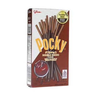 Pocky Double Choco Flavor 47 G