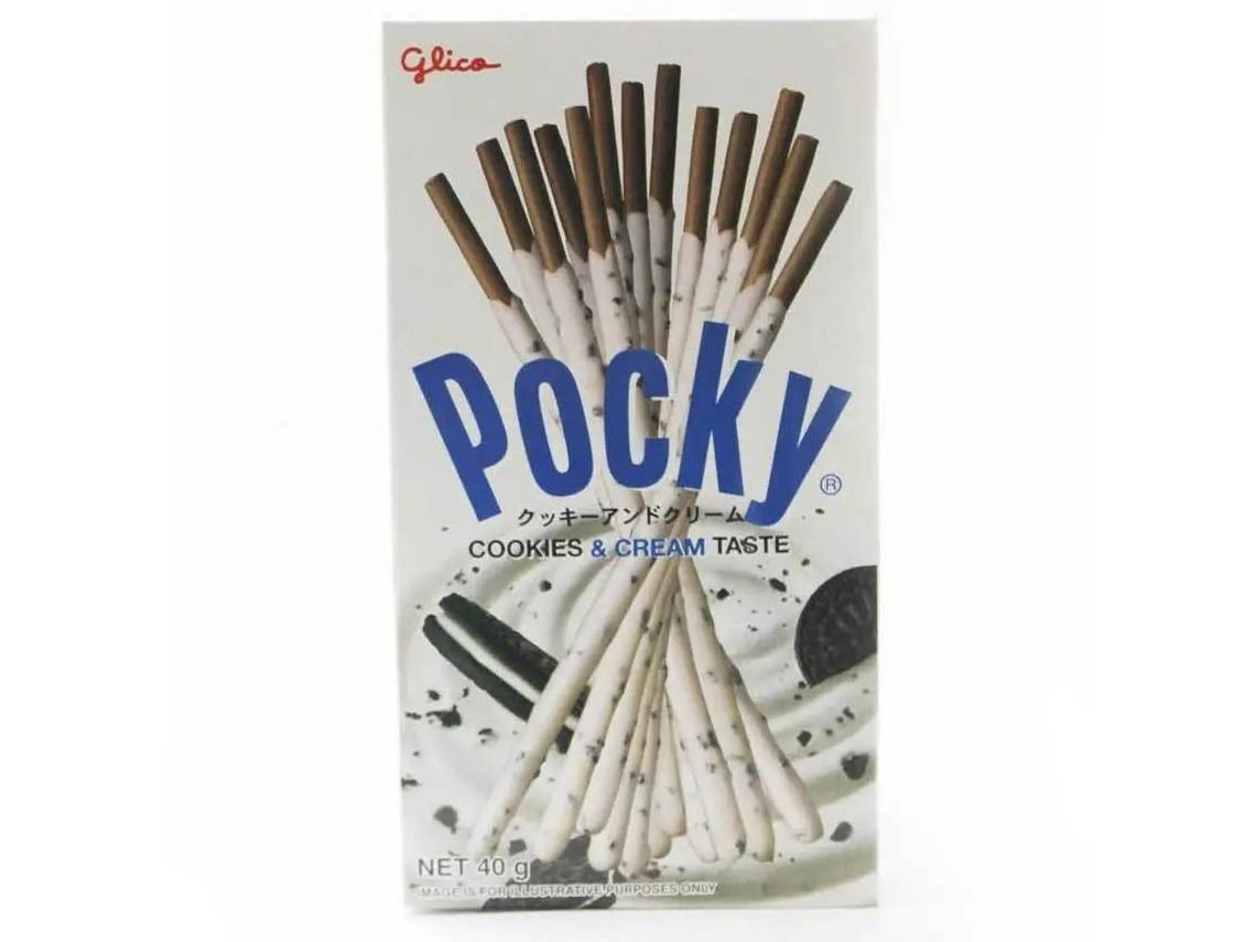 Pocky Cookies & Cream Flavor
