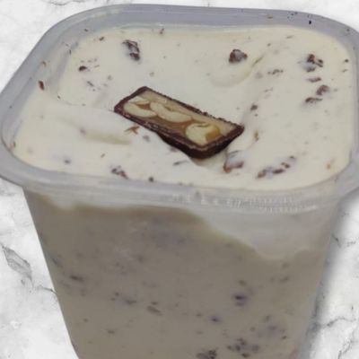 Snickers ice cream cup