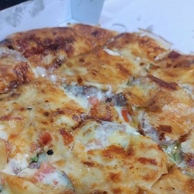 Pastrami pie