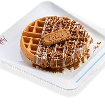 White And Lotus Waffle