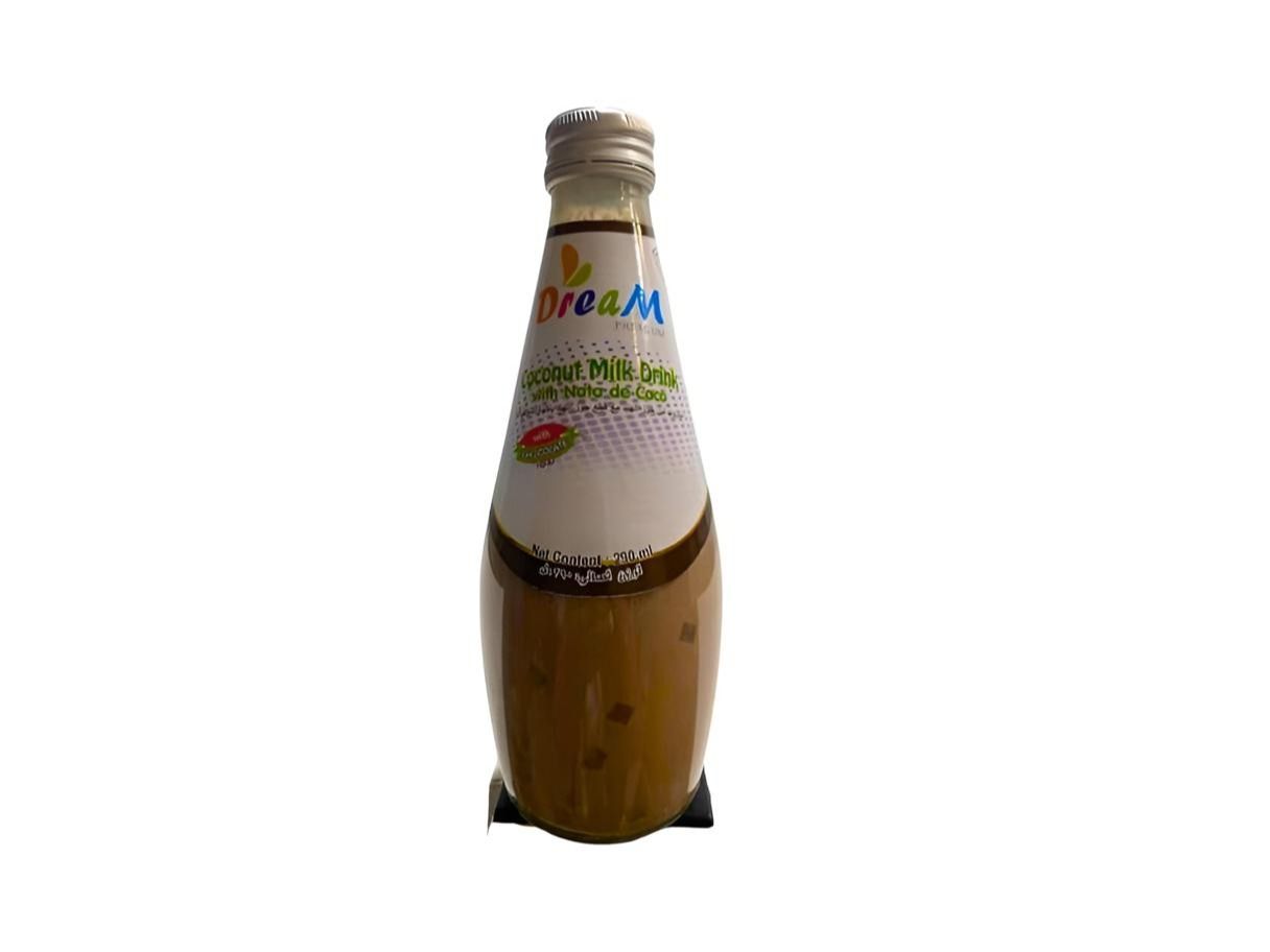 Dream Coconut Milk Drink With Nata De Coco Strawberry Flavour 290 Ml