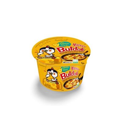 Samyang Cup Hot Cheese And Chicken Korean Ramen Noodles - 140 Gm