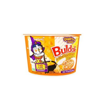 Samyang Cup Buldak Quattro Cheese Hot Chicken Flavor Ramen - 140 Gm