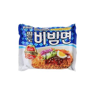 Paldo Bibimmen Sweet & Sour Noodles - 130 Gm