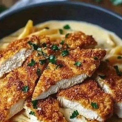 Crispy Chicken Pasta