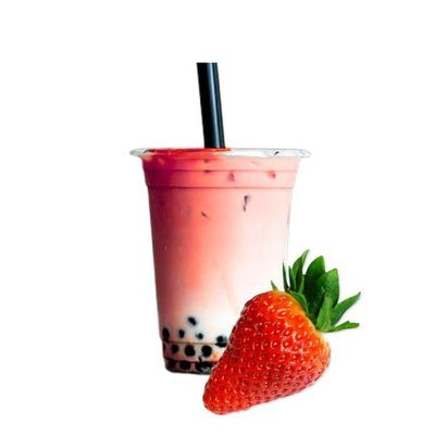 Yogurt Strawberry Boba