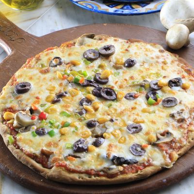 Diet Vegetable Pizza