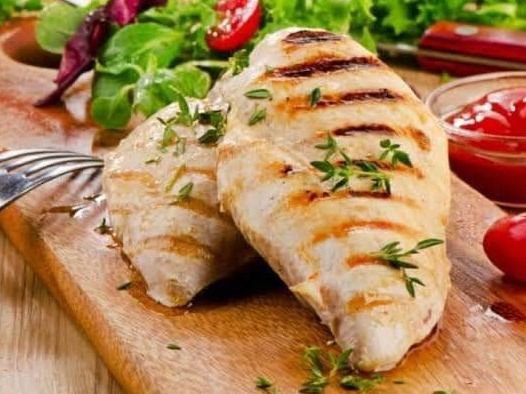 Charcoal Grilled Breasts Meal